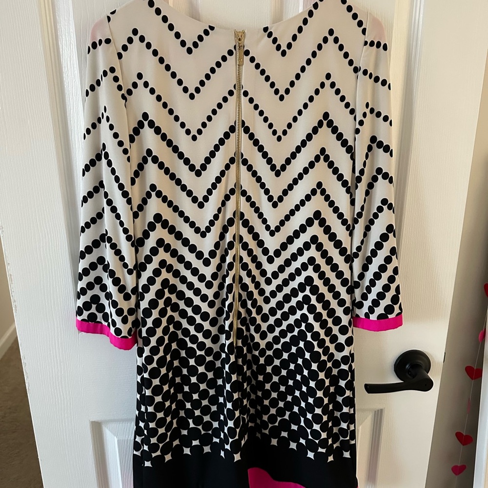 Eliza J Polka Dot Dress
